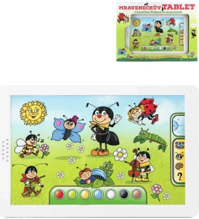 Mravenečkův Dotykový CZ Mluvící Tablet – S říkankami a barvami